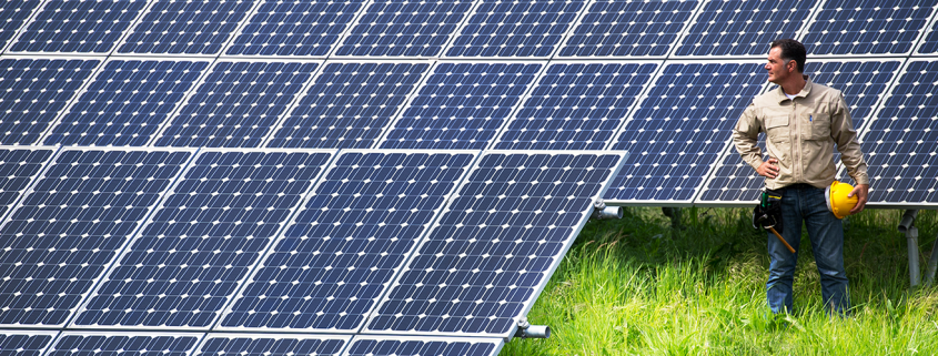 Solarpark Menterwolde, 215duizend zonnepanelen, goed voor 18.000 huishoudens.